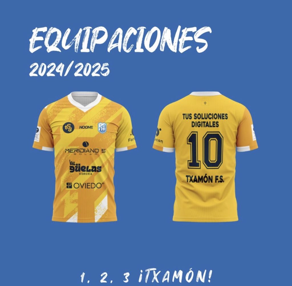 equipación portero txamón fs